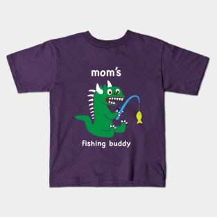 Lil Hodag - Mom's Fishing Buddy Children’s Character Kids T-Shirt